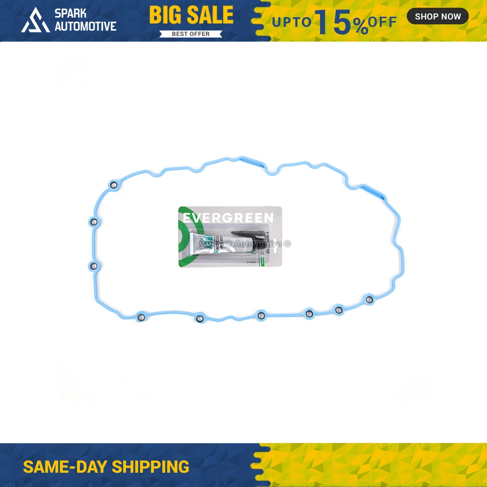 Junta de cárter de aceite apta 00-05 Buick LeSabre Park Avenue Pontiac Bonneville 3,8 L VIN K Foto 1 de 2