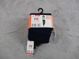 Hue Wear Ever U R 1X Sweatshirt Legging Dark Rinse Blue Denim High Rise Jogger - Picture 1 of 8