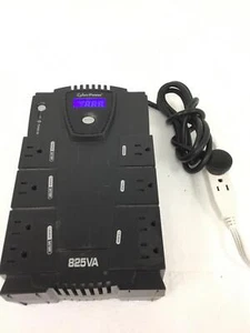 CyberPower 825VA CP825LCD, 8 Outlets Uninterruptible Power Supply FREE SIPPING - Picture 1 of 11