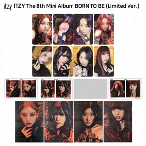 ITZY The 8th Mini Album Born To Be Limited Ver Photocard 2cut Film Portrait KPOP - Picture 1 of 39