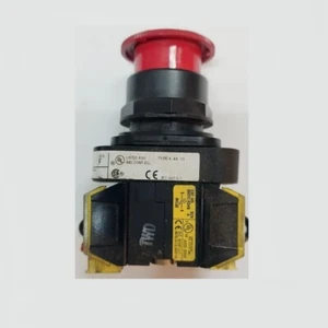 ▀▄▀▄▀ ALLEN BRADLEY 800H-FRXT6A5S  - BOTON PARADA DE EMERGENCIA - STOP EMERGENCY - Bild 1 von 2