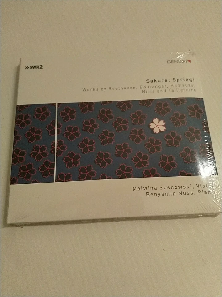 SAKURA: SPRING! BOULANGER, HAMAUZU, NUSS USW., GENUIN CD DIGIPAK NEU (OVP) - Bild 1 von 2