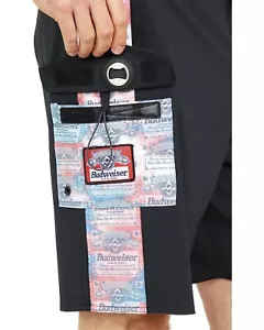 Neu mit Etikett Billabong Badeanzug Boardshorts aktiv 4-Wege Stretch Shorts Größe 34 Budweiser - Bild 1 von 5