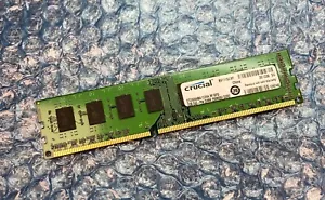 2GB Crucial CT25664BA1339A.M16FG PC3-10600U 1333MHz 2Rx8 DDR3 Computer Memory - Picture 1 of 3