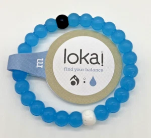 Lokai Bracelet Medium Water Bracelet BRAND NEW 6.5" Blue - Picture 1 of 2