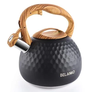 Tea Kettle 2.7 Quart / 3 Liter Stainless Steel Tea Kettles for Stove Top Food... - Picture 1 of 8