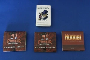Casino + Streichholzschachteln/ PIONEER Laughlin ~ John Ascuagas NUGGET ~ Larry Flynts HUSTLER - Bild 1 von 11