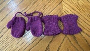 AMERICAN GIRL DOLL ADDY MITTENS AND LEG WARMERS PLEASANT COMPANY