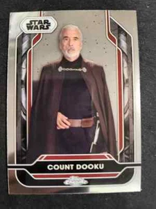 STAR WARS CHROME 2024 TRADING CARDS SET COSTCO EXCLUSIVE CARD #129 COUNT DOOKU - Picture 1 of 1