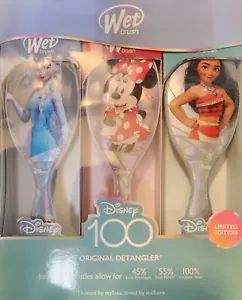 Nassbürste Haarbürste Original Entwirrer Disney 100 Limited Edition 3er Pack - Bild 1 von 4