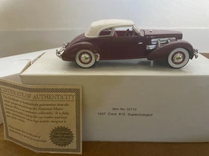 1937 Cord 812 Supercharged Diecast model - Picture 1 of 5