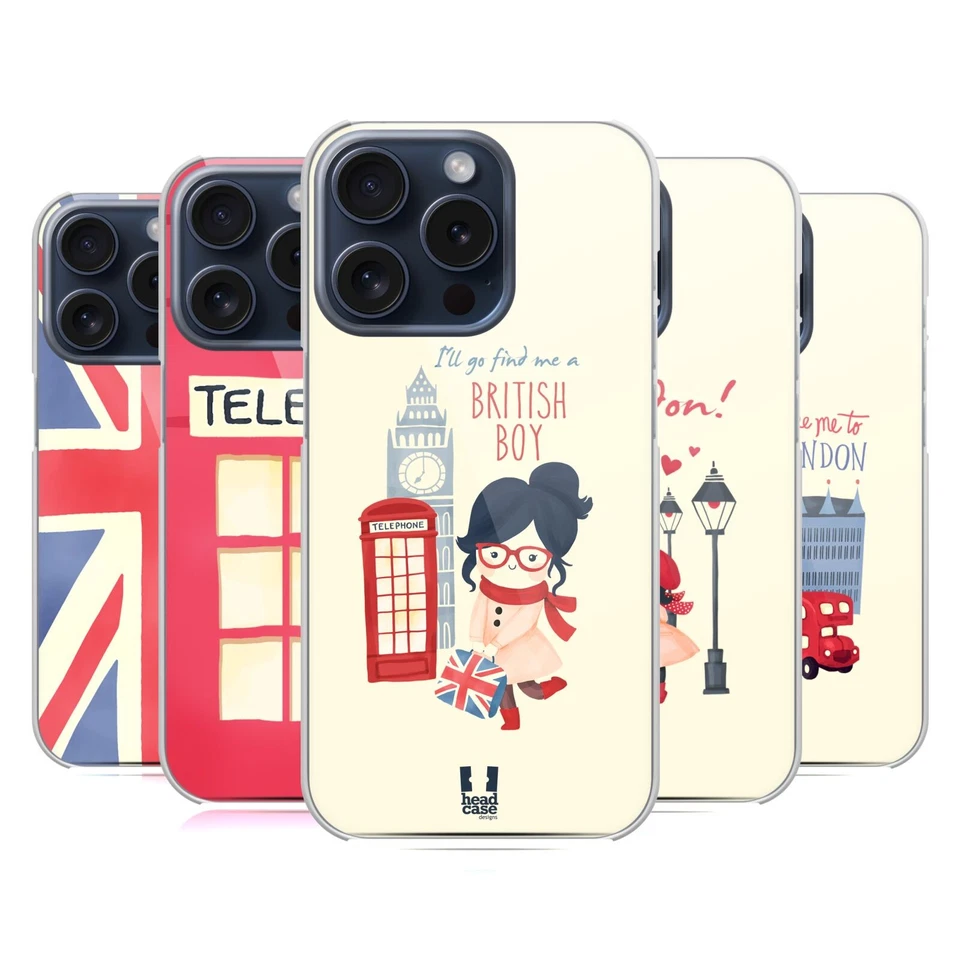 FUNDA RÍGIDA TRASERA HEAD CASE DESIGNS I DREAM OF LONDON PARA TELÉFONOS APPLE iPHONE Foto 1 de 4