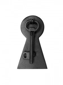 Renovators Supply Manufacturing Door Knockers for Front Door 6 in. Black Cast... - Picture 1 of 9