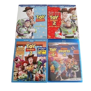 Toy Story 1-4 Complete Collection Special Edition DVD/Blu-Ray Disney PIXAR  - Bild 1 von 11