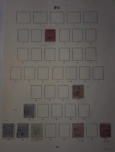 FIJI EARLIES MVFU 8 STAMPS €200 - Picture 1 of 1