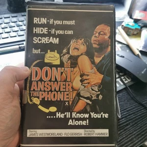 don't answer the phone video nasty banned very rare pre cert horror vhs - Picture 1 of 16