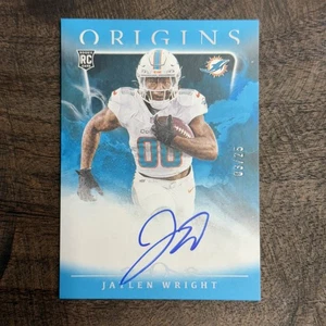 2024 Panini Origins Jaylen Wright On Card AUTO /25 - Blue Color Match - Picture 1 of 2
