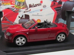 MAISTO - AUDI TT CONVERTIBLE - RED - 1:18 SCALE MODEL CAR - Picture 1 of 8