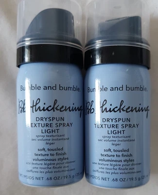 2 Bumble and Bumble Thickening Dryspun Texture Spray Light 0,68 oz - Imagem 1 de 2