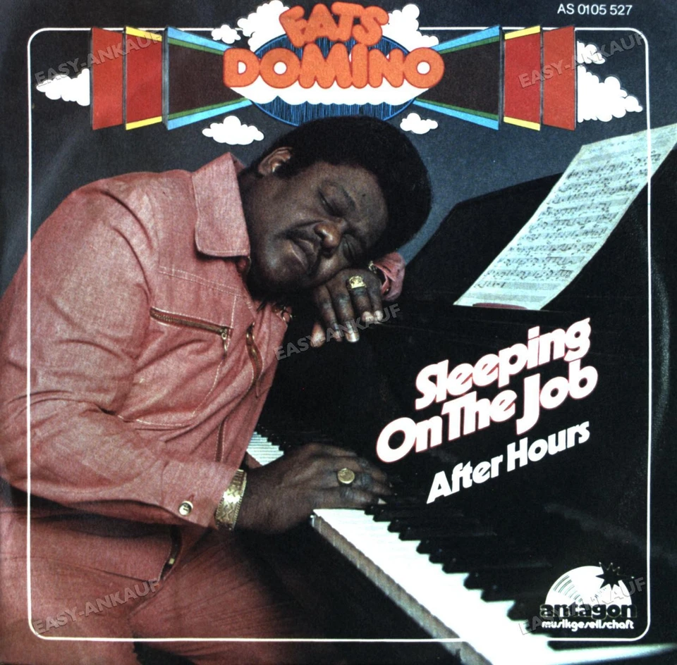 Fats Domino - Sleeping On The Job / After Hours 7" (VG+) ' - Image 1 of 1