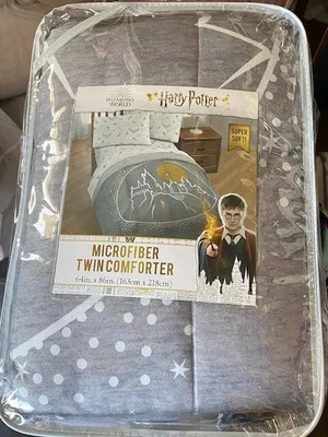 New HARRY POTTER Twin Microfiber Comforter Blanket - Image 1 of 2