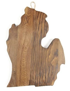 CousinDIY Holz Zustand geformte Plakette 8,25"X11,25" - Michigan - Bild 1 von 1