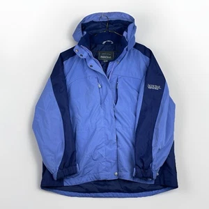 VTG Pacific Trail Retro Purple / Blue Jacket Mens L Full Zip Coat Outdoor Hiking - Picture 1 of 22