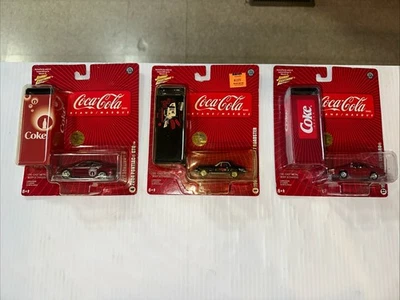 2005 JOHNNY LIGHTNING Coca Cola Tin Box Collection ~ Lot Of 3 - Image 1 of 4