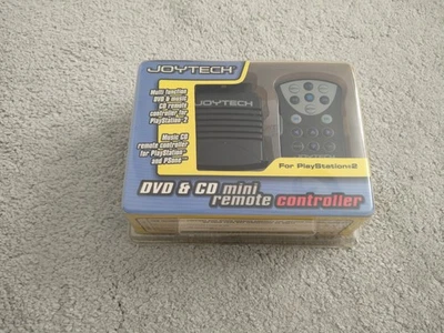 Joytech DVD & CD Mini Remote for Sony PS2 NEW & SEALED - Image 1 of 2