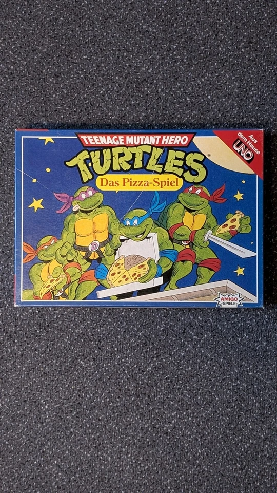 Teenage Mutant Hero Turtles TMNT Das Pizza Spiel Brettspiel 1990er Vintage Game - Bild 1 von 1