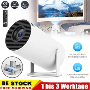4K HD Mini Smart Beamer 2.4/5G WiFi Heimkino Projektor LED Bluetooth Android IOS - Bild 1 von 18
