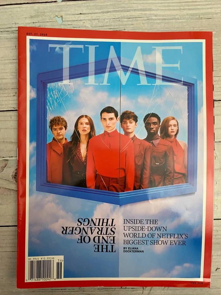 Time Magazine October 27 / 2025 the End of Stranger Things Dock Terman - Image 1 of 2