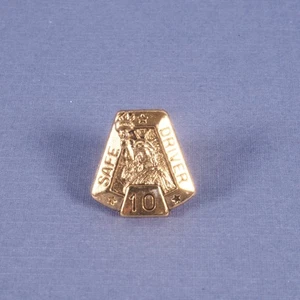 Vintage UPS United Parcel Service Mitarbeiter 10 Jahre Safe Fahrer Pin - Bild 1 von 5