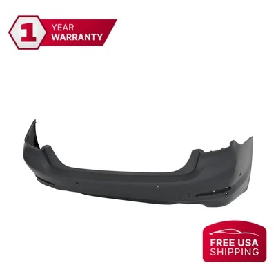 Cubierta de parachoques trasera imprimada para BMW 530i 530e 540d xDrive 2017-2020 Foto 1 de 4