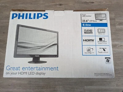 Philips 246EL2SBH 23.6" Full HD Monitor (Used) - Image 1 of 4