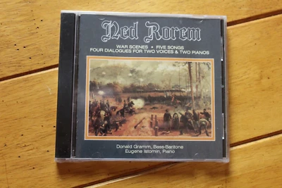 NED ROREM "WAR SCENES" WALT WHITMAN FRANK O'HARA [NEW SEALED] [111A] Foto 1 de 4