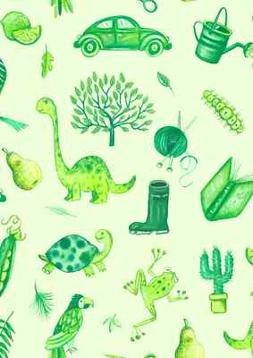 Lewis & Irene - 'Jennie Maizel's Colour Collection' Grün