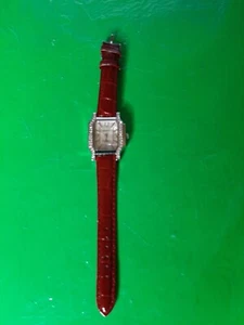 ladies luxury watches with diamonds silver face casual women watch untested - Picture 1 of 2