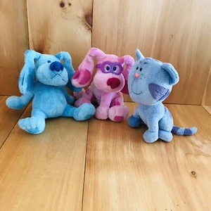 Ty Blues Clues Set - Blue, Periwinkle & Magenta - Picture 1 of 12