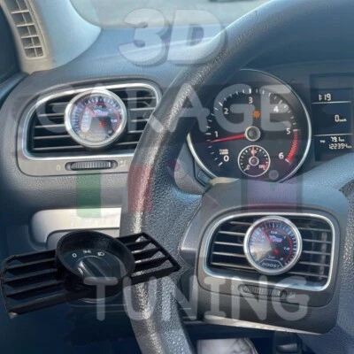 Porta Manometro Golf 6 52mm  ( Mk6 WV Gauge Pod Boost Support ) - Immagine 1 di 4