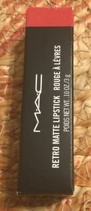 MAC Retro Matte Lipstick - 701 ALL FIRED UP - Full Size New - Picture 1 of 2