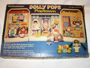VINTAGE DOLLY POPS POPTOWN -DRESS SHOP - TOY STORE - TOWNHOUSE- 1978 IN BOX GUC - Picture 1 of 1