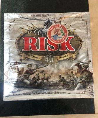 Risk Collector's Edition 40th Anniversary Board Game with Metal Miniatures read - Image 1 of 4