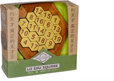 True Genius Lo Shu Square Numbers Difficult Level Four Stars Puzzle Game - Image 1 of 4