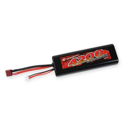 Robitronic LiPo Akku 7,4V, 4200mAh, 40C, 2S, Stick Pack T-Stecker - Bild 1 von 2
