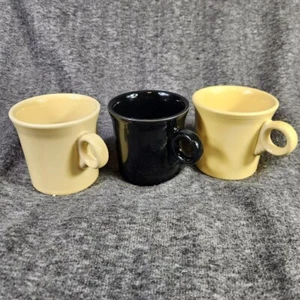 Fiesta Ware Coffee Mugs Set of 8 Classic Ring Handle Homer Laughlin Multicolor - Picture 1 of 11