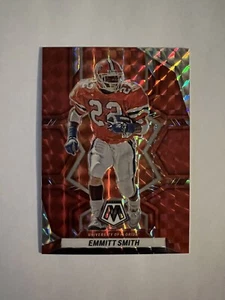 2023 Panini Mosaic Draft Picks Red Mosaic Prizm 38/99 Emmitt Smith #93 - Picture 1 of 2