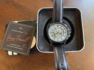 Fossil ME3130 - Dean Automatic Stainless Steel Skeleton Chronograph Watch - Picture 1 of 5