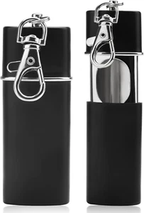 2 X Zigaretten Taschenascher Taschenaschenbecher Geruchsdicht | Reise-Aschenbech - Bild 1 von 12