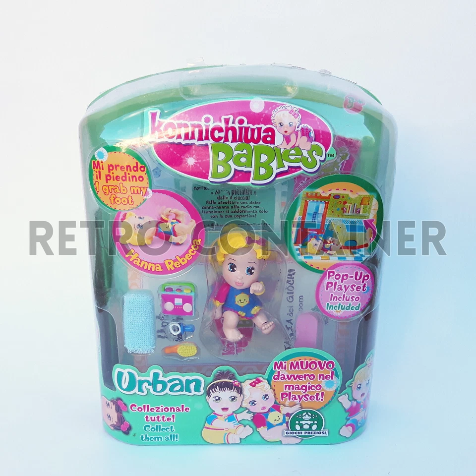 Bambola Vintage - Konnichiwa Babies - Urban - Giochi Preziosi  - Immagine 1 di 1
